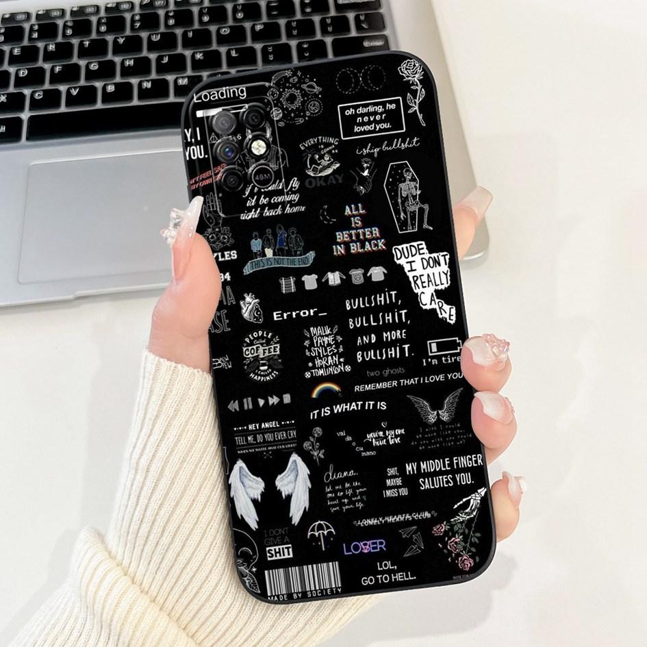 For Infinix Note 8 8i 2020 Case Lovely Astronaut Soft Silicone Funda Shockproof Matte Cover For Infinix Note8 Note8i Phone Cases