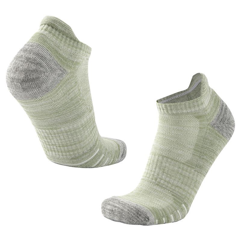 New Sport Running  Ankle Socks Women Men Thick Cushioned Breathable Ventilation Low Cut Boat Sock