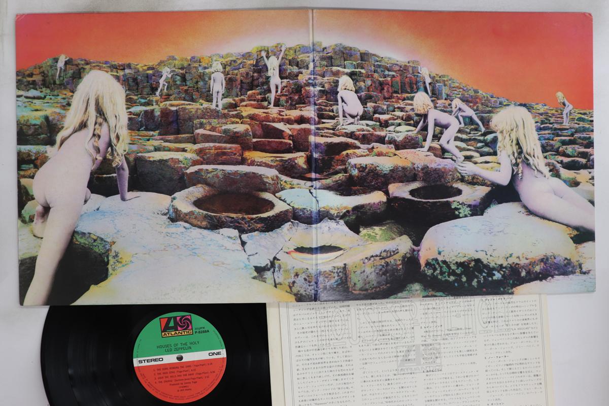 

LP Record LED ZEPPELIN - Houses Of The Holy P8288A ATLANTIC 1973 Japan Rock Used