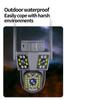 6K 12MP WiFi Surveillance 10X Zoom Three Screens Outdoor PTZ IP Camera Motion Tracking Security Protection 9MP Video Cams