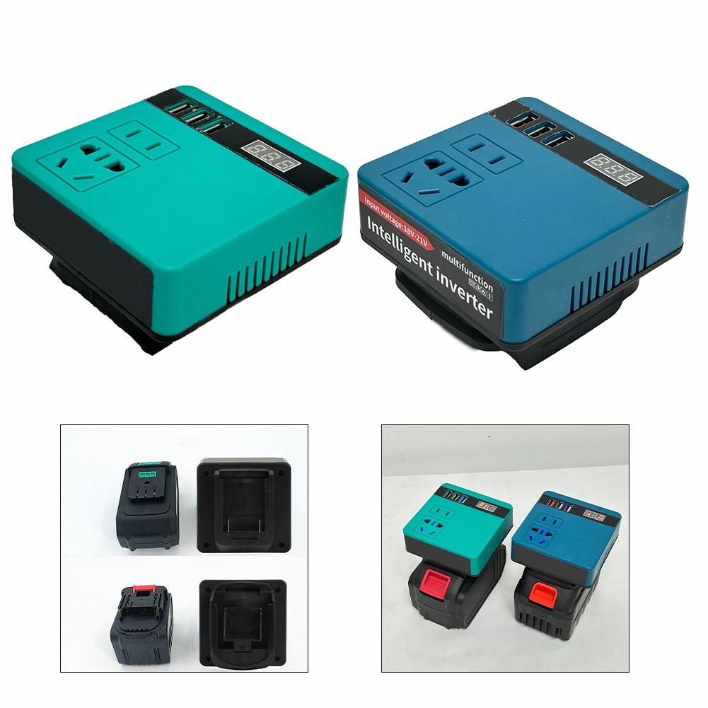 9.5*9.5*9.5cm Size Intelligent Battery Inverter Inverter With Current Display