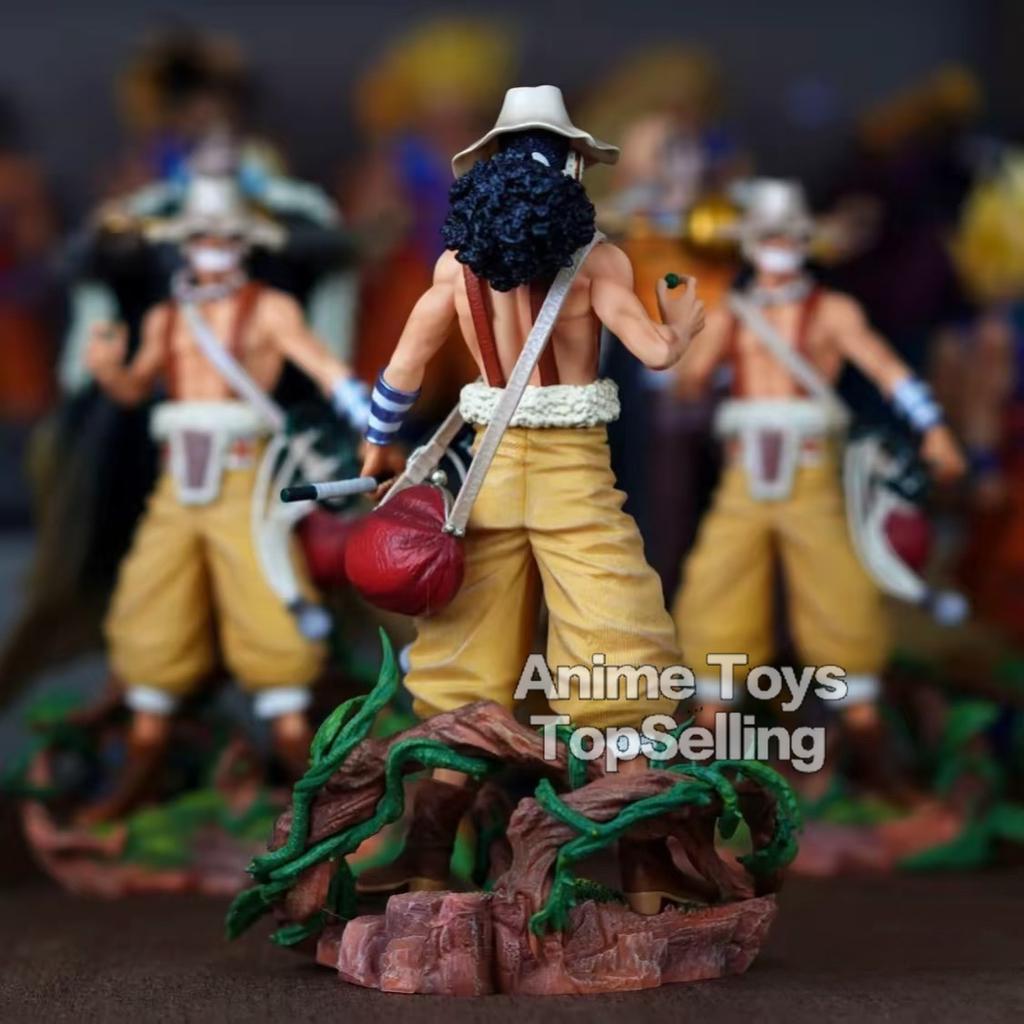 25cm/9.8in Anime Figure One Piece Figure Usopp Figure Luffy PVC Statue Collectible Model Toys Gifts