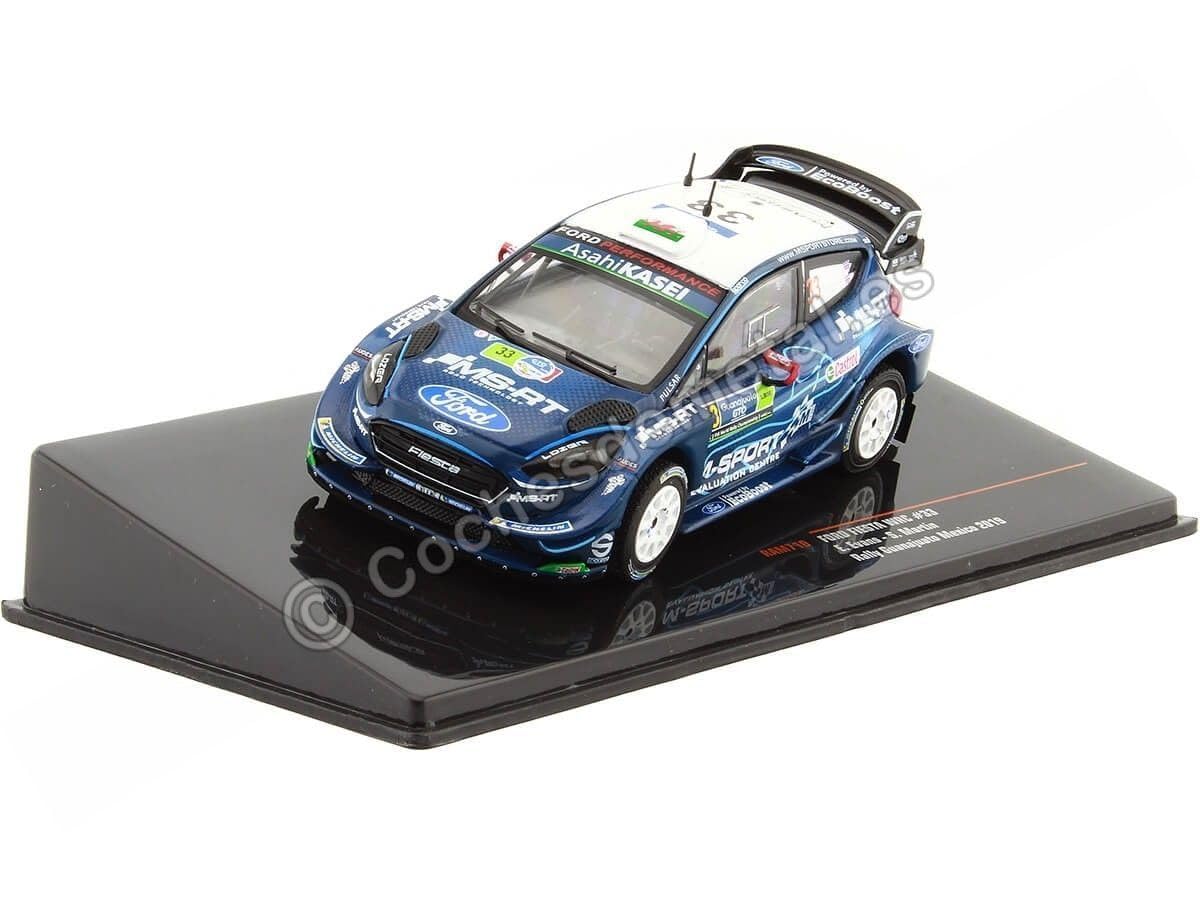 

Ixo scale diecast Ford Fiesta WRC 33 Evans Mexico Rally 2019 1/43 No. E.