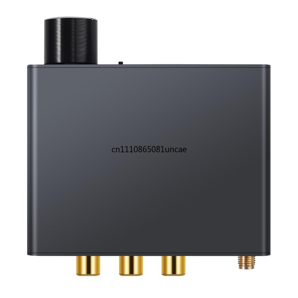 192k Bluetooth-compatible DAC Converter with Headphone Amp Digital To Analog Converter 3.5mm Audio Adapter Support AAC HomeAudio