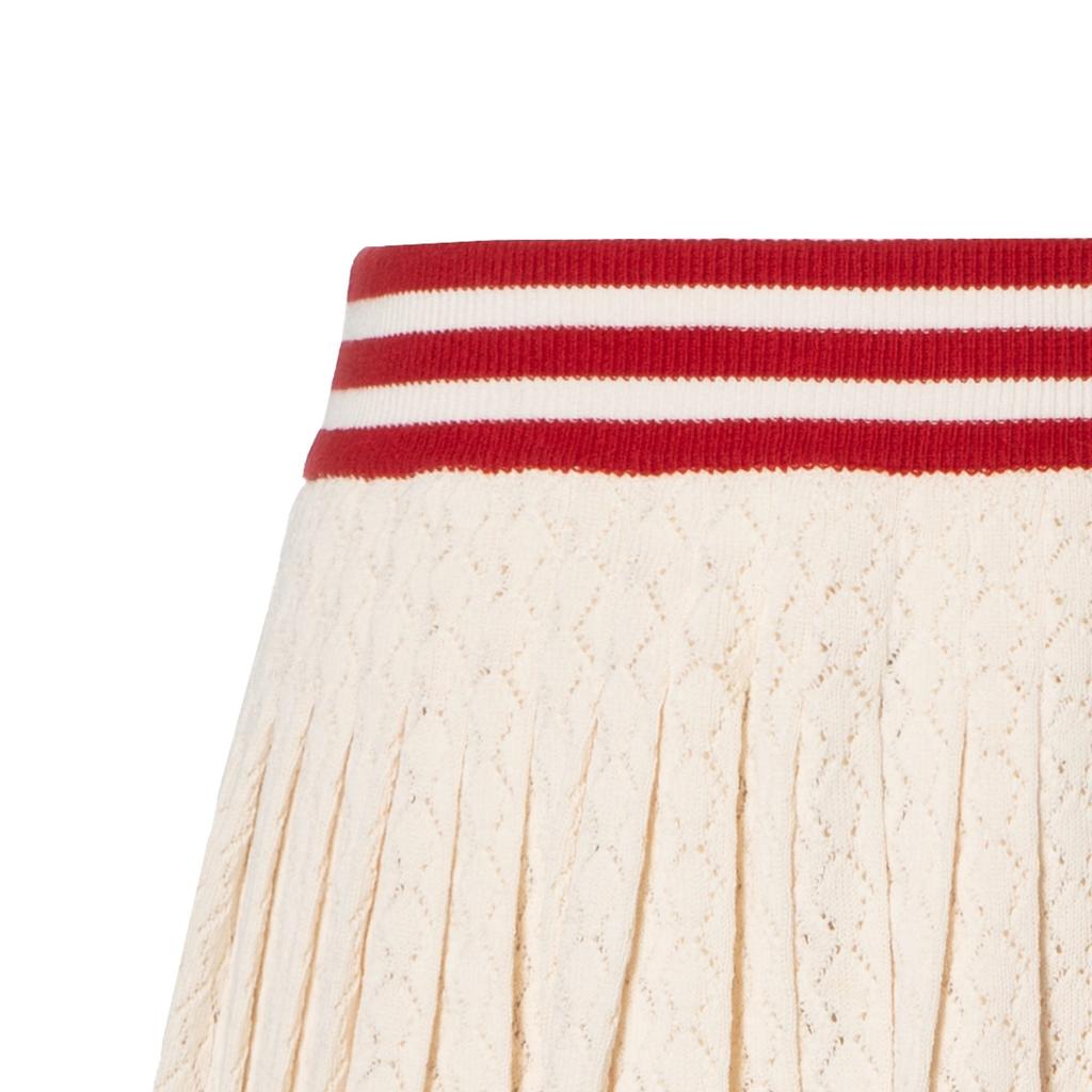 Gucci X Adidas Cotton Skirt Ivory 702874-XKCF8-9296