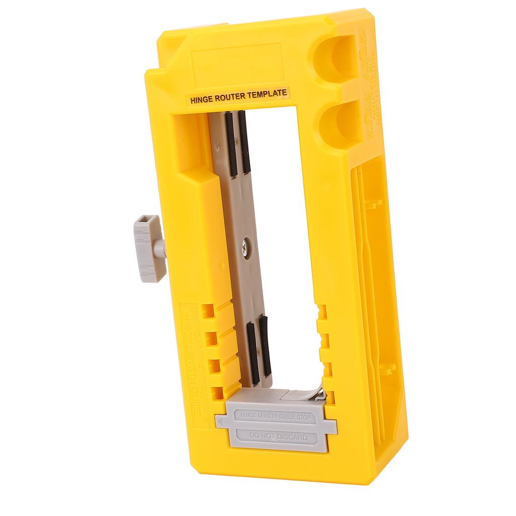 Szablon do gniazd zawiasów drzwiowych Regulowany przyrząd do zawiasów drzwiowych o długości 35 cali Promień kwadratowy 14 cali lub