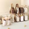 Handbag storage rack Organizer 4 Slots Transparent Closet Purse Storage rack Acrylic wardrobe Bag storage holder Purse Display
