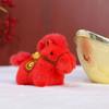 Cute  Year Plush Keychain Pendant Doll Pendant Miniature Horse Figurine