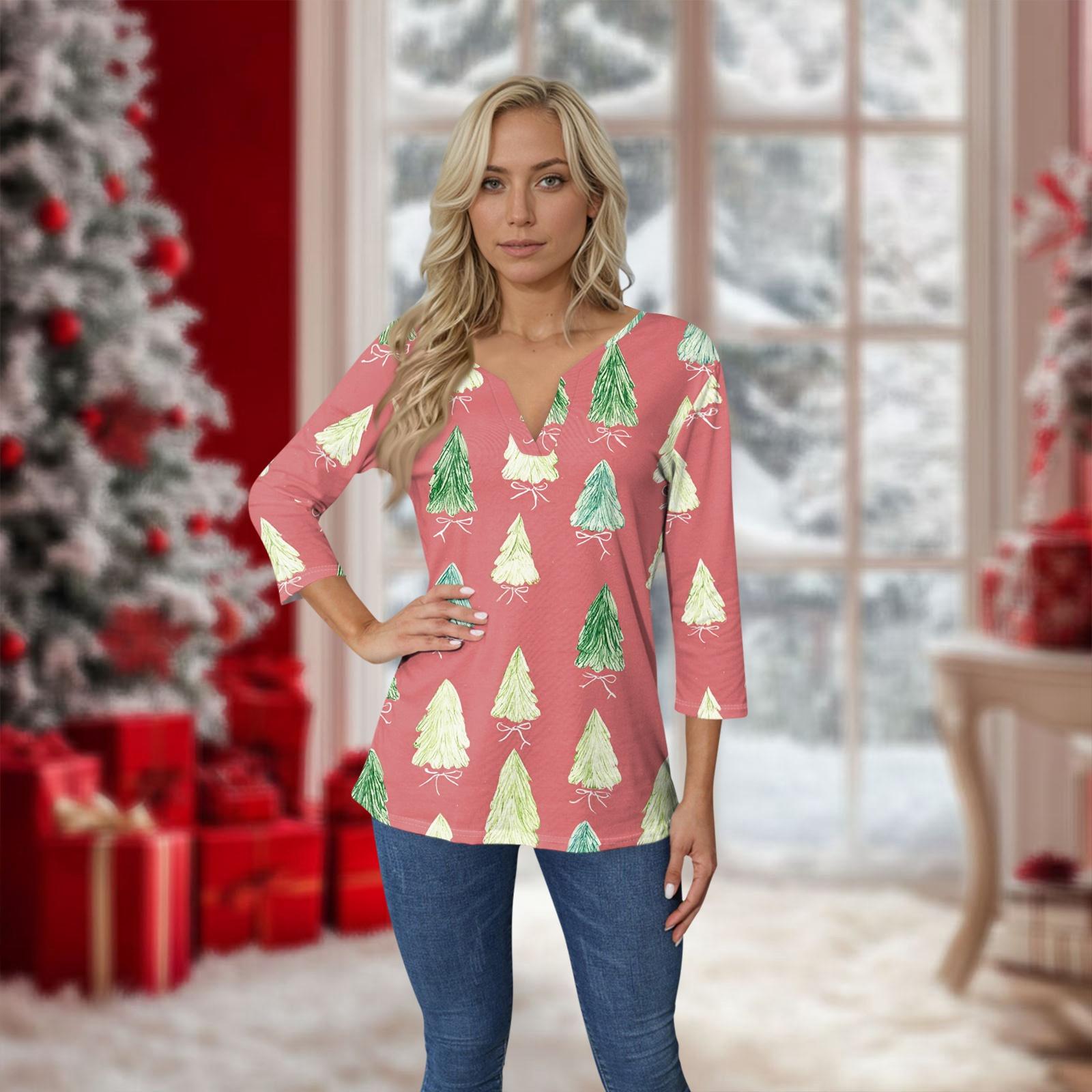 

Женская футболка с воротником-стойкой и рукавами 3/4 с принтом S киноварь