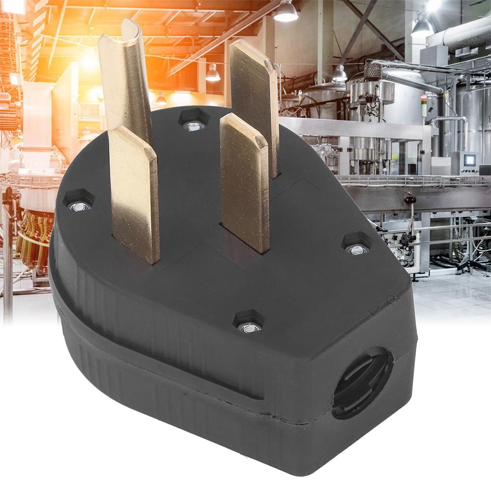For NEMA 14-50P 50A 125/250V Straight Angle with 20000+ Cycle Life