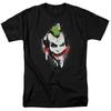26 Batman Joker Spray Paint Smile T Shirt Licensed Comic Book Tee Black Unisex T-Shirt