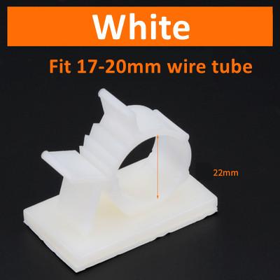 1pcs Self Adhesive Cable Clips 8-25mm Desk Table Cable Clamp Adjustable Tie Mounts Fixer Cable Holder Wrap Cord Wiring Accessori