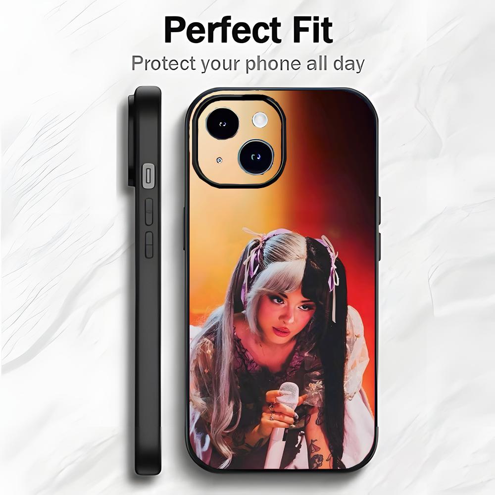 Quirky Pop American Singer M-Melanie Martinez Phone Case Phone Case Soft Packaging Lightweight For iPhone17 16 15 14 13ProMax