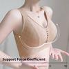 Adjustable Gather and Close The Breast Large Size Bra Anti-sagging Liquid Foundation Seamless Underwear Women's Big Breasts Small Bra