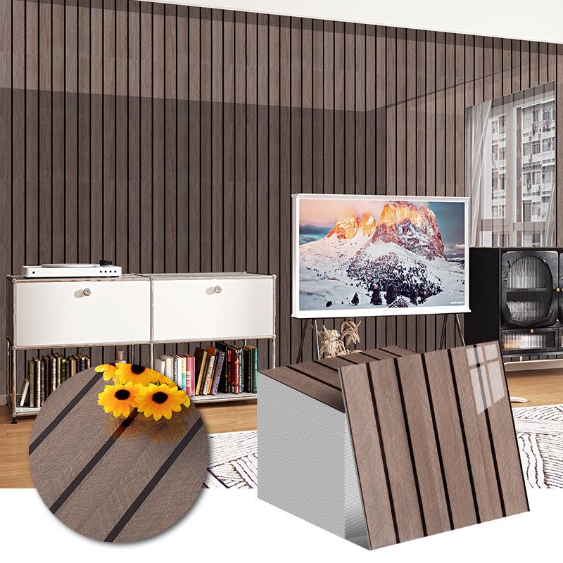 3D Self-Adhesive Waterproof Marble Wall Sticker: Imitation Tile & Moisture-Proof Panel Cover