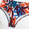 Women S Split High Waist Conservative Sports Swimsuit Vest
