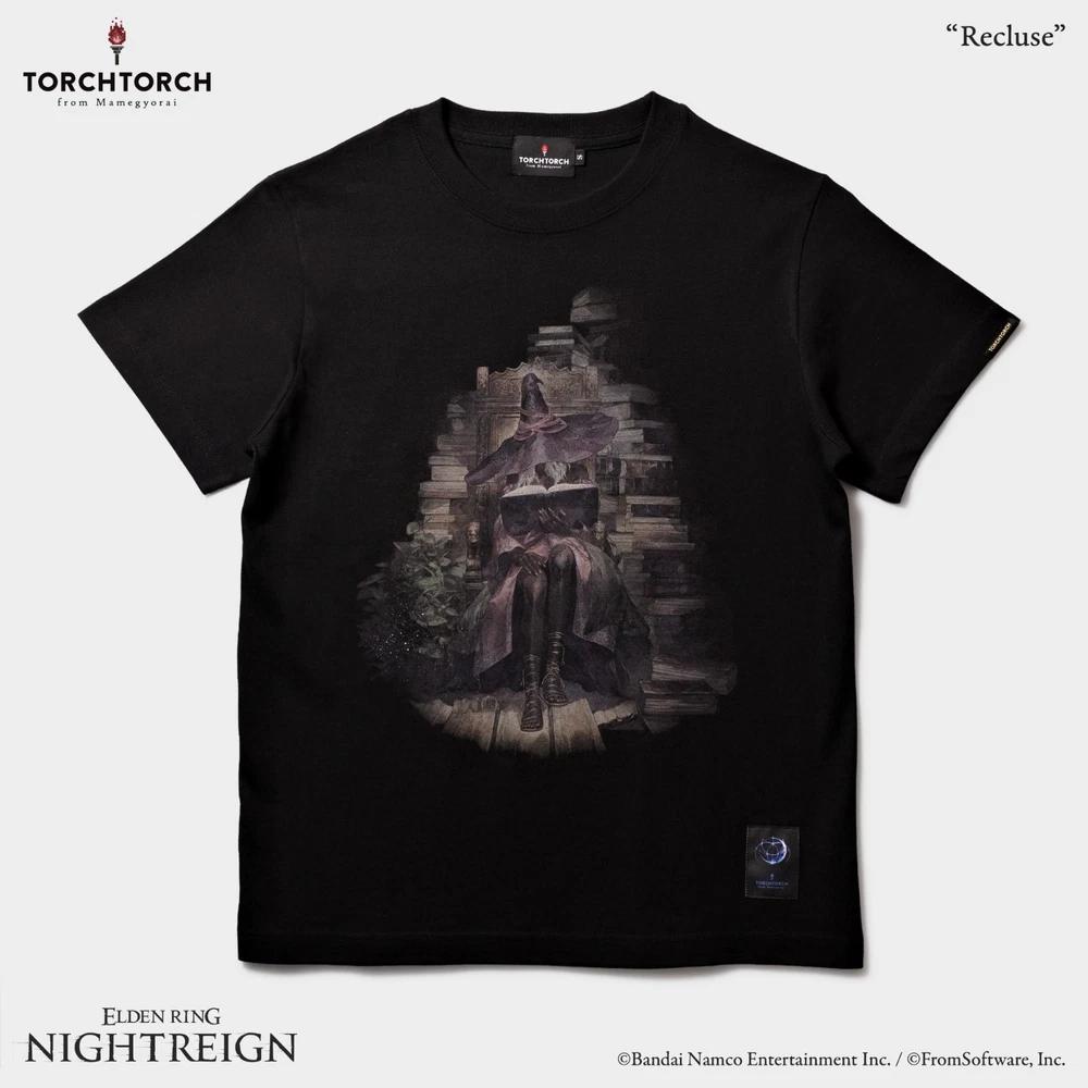 Elden Ring Nightreign Torch Torch Hermit TShirt Black Japan New M