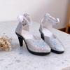 1/6 Doll High Heel Shoes Footwear 24'' Action Figures Realistic Elegant Hobbyists Gift Fashion Dress