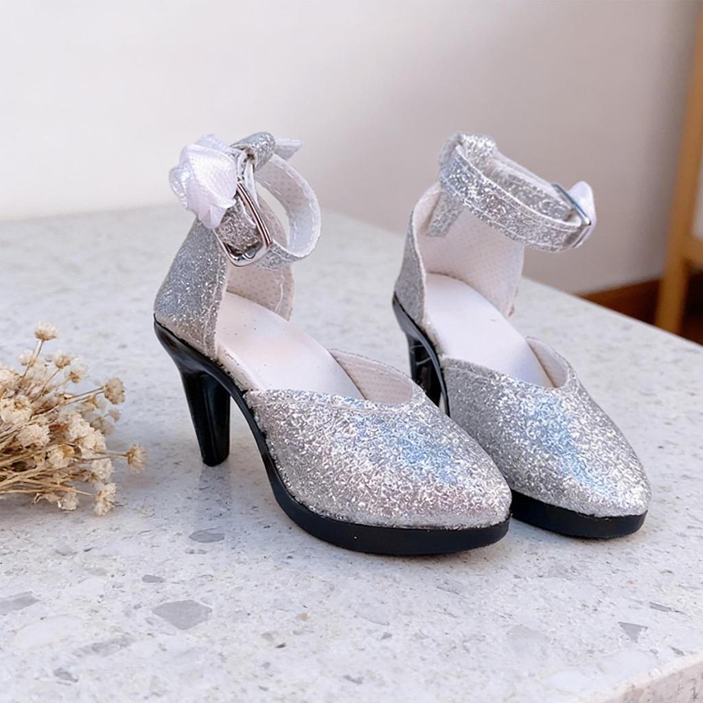 1/6 Doll High Heel Shoes Footwear 24'' Action Figures Realistic Elegant Hobbyists Gift Fashion Dress