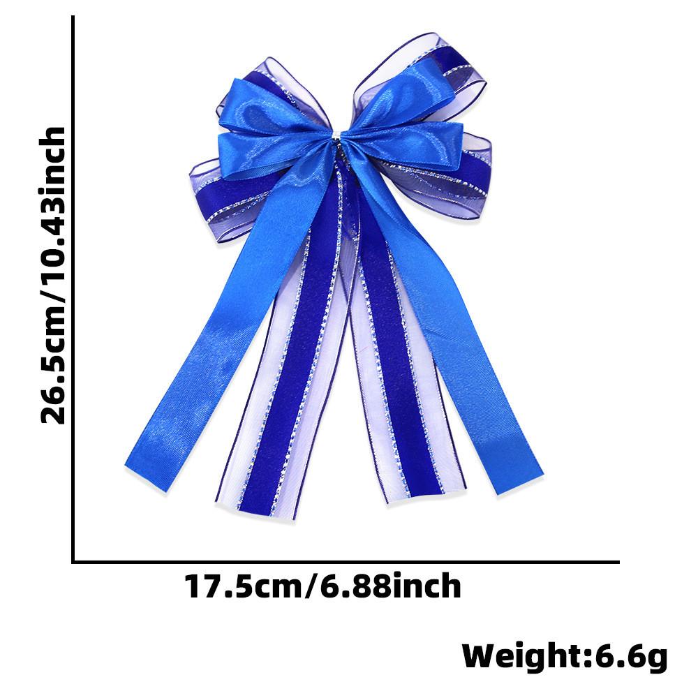 

Элегантные двухслойные рождественские банты для праздничной упаковки подарков и украшения елки Double Bow G