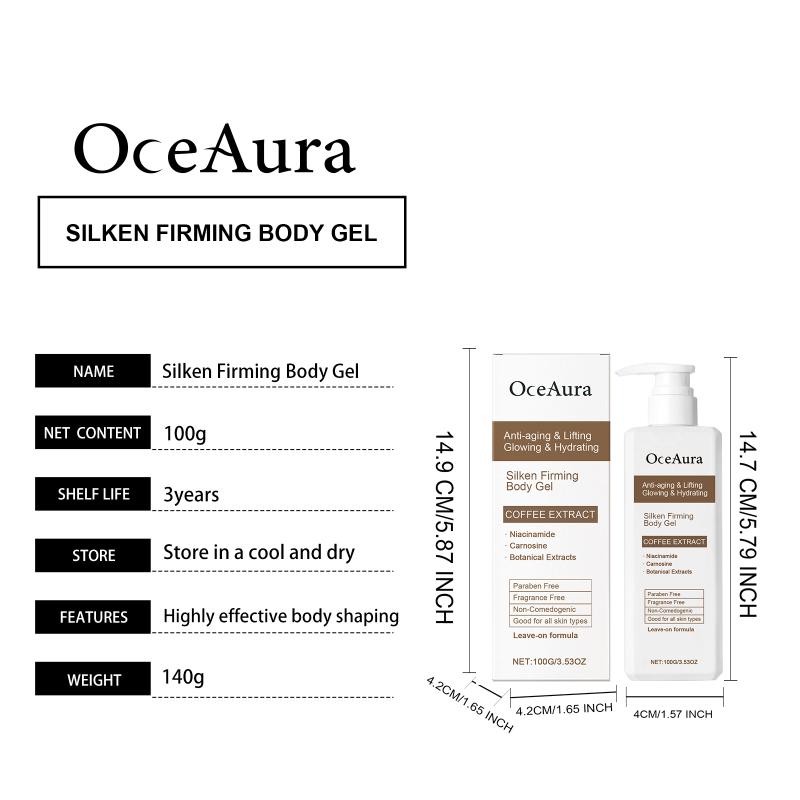 Oceaura Body Care Gel Body Gel Reduces Cellulite Highly Moisturizes Softens And Firs The Skin