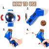Interactive Cat Treat Launcher, Handheld Feeding Toy for Cats & Dogs, Transparent Food Storage Design
