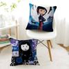 5D Anime C-Coraline Cushion Cover Inches Farmhouse Decor Home Throw Pillow Covers For Couch Decorations