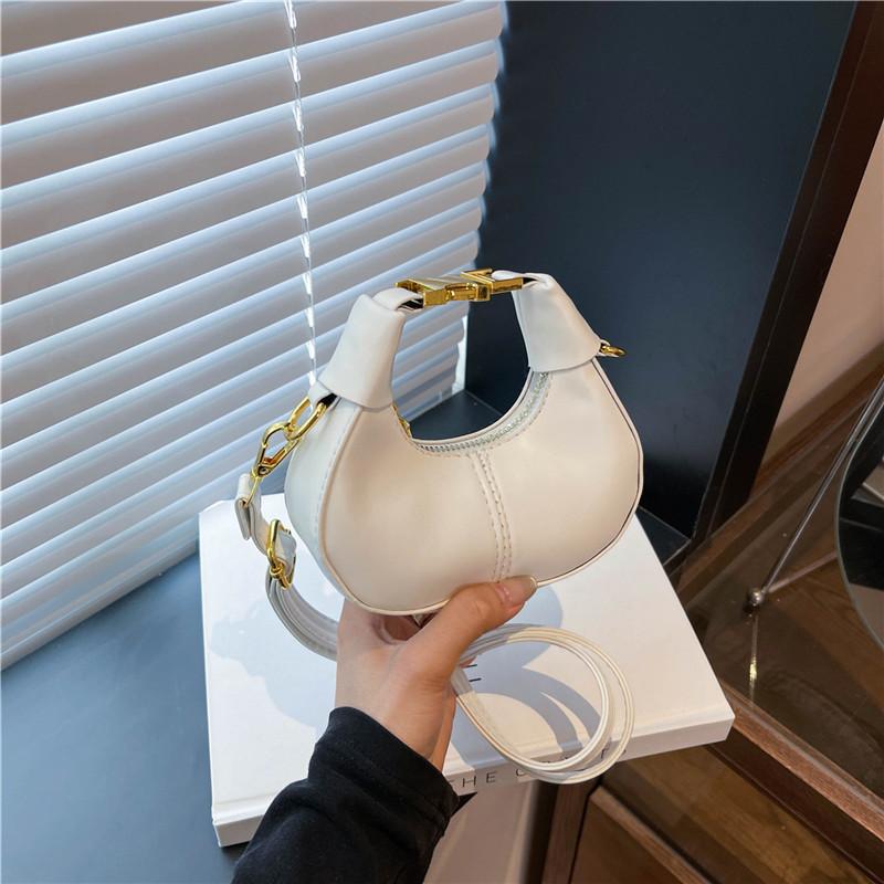 Women's Bag Niche Dumpling Bag Handbag 2025 Spring and Summer New Versatile Fashion Shoulder Messenger Bag Small Bag