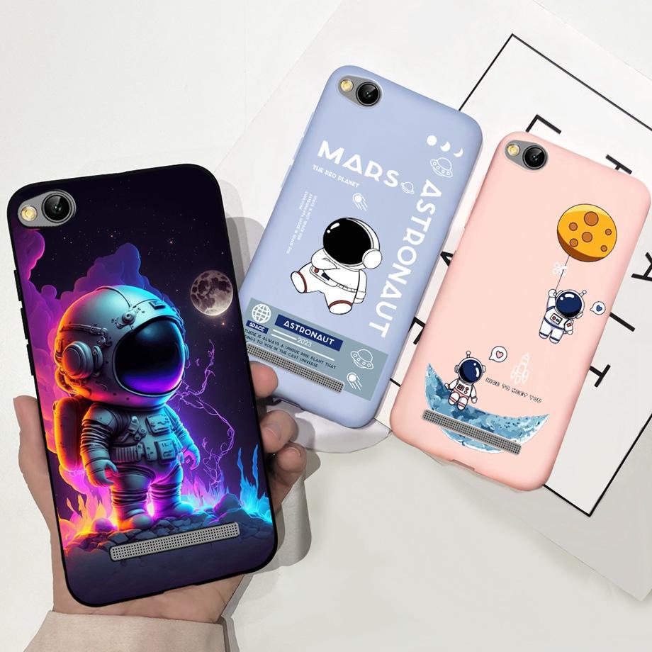 Flower Cover For Xiaomi Redmi 4A 4x Beautiful Moon Night Black Cat Phone Case For Redmi 4x Redmi4a Protection Coque Funda Capas