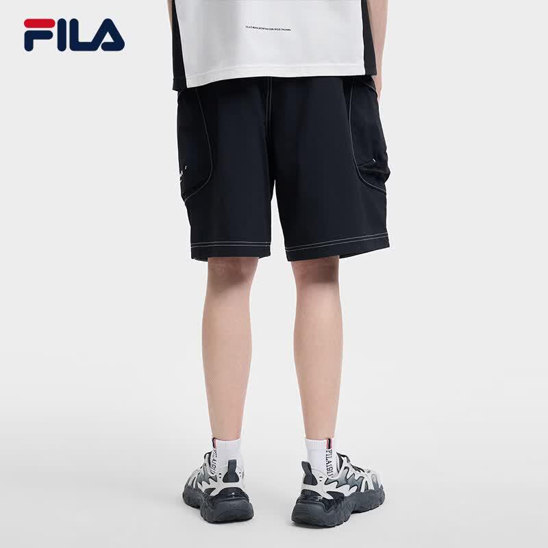 FILA Men's Woven Summer Loose-Fit Shorts