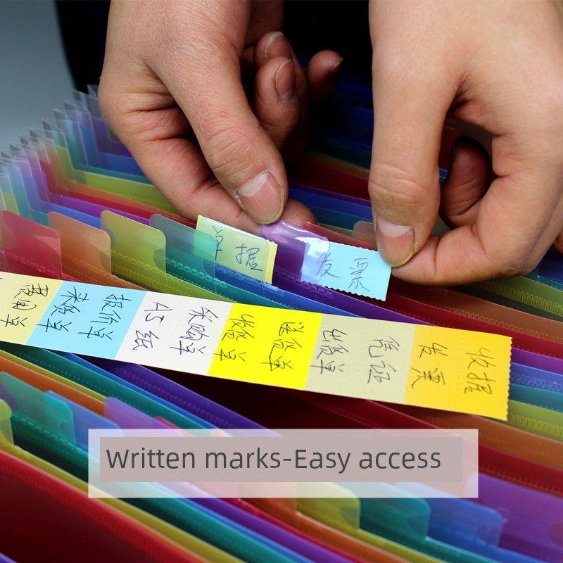 A5 Folder Document Invoice Storage Box Receipt Bill Cheque Consumption Note Delivery Note Voucher List Classification Storage