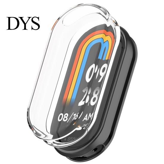 Watch Screen Protector Case Cover Scratch-proof Impact-Resistant Full Coverage Protective Ultra-Thin for Xiaomi Mi Band 8