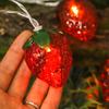 LED Strawberry String Lights for Christmas & Children's Room Decoration
