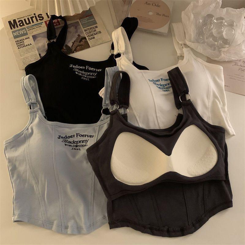 Chic Hong Kong Style Slim Fit Camisole for Women - Sexy Summer Vest with Pure Desire.