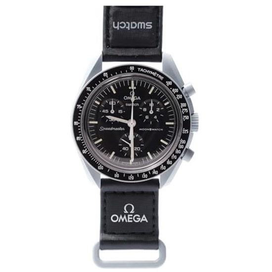 Moon Authentic Omega Swatch Mission Watch Collaboration Waterproof Mens Womens Shopper