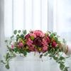 Artificial Flower Swag Wedding Arch Decoration for Wedding Reception Backdrops Wedding Ceremony Sign Flower Decoration
