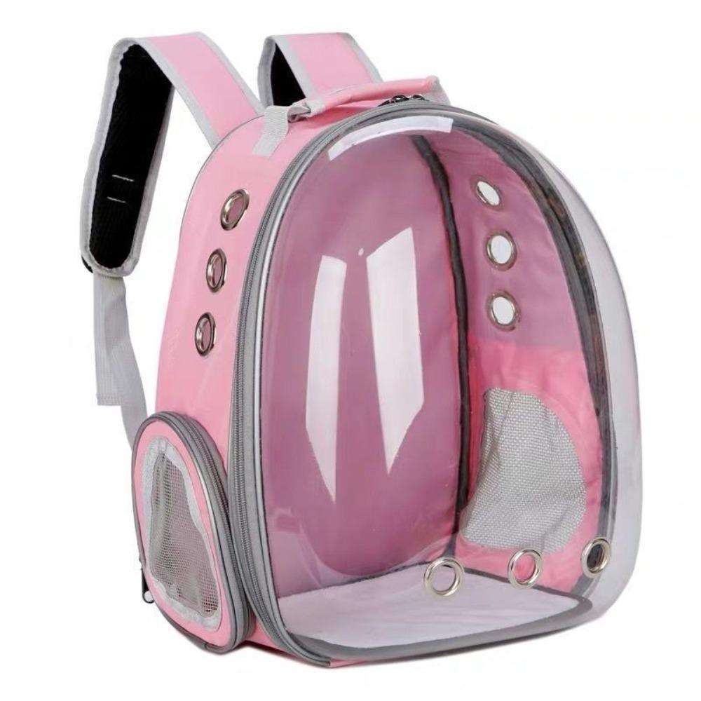 Multi Functional Transparent Pet Carrying Bag Large Space Pet Carrying Backpack  Small Dogs