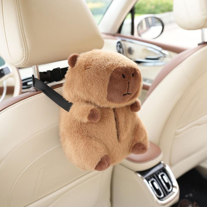Capybara Car Hanging Tissue Box Holder