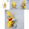 Shovelware Brain Game Bear Plush Toy Soft And Cuddly Yellow Banana Stuffed Animal