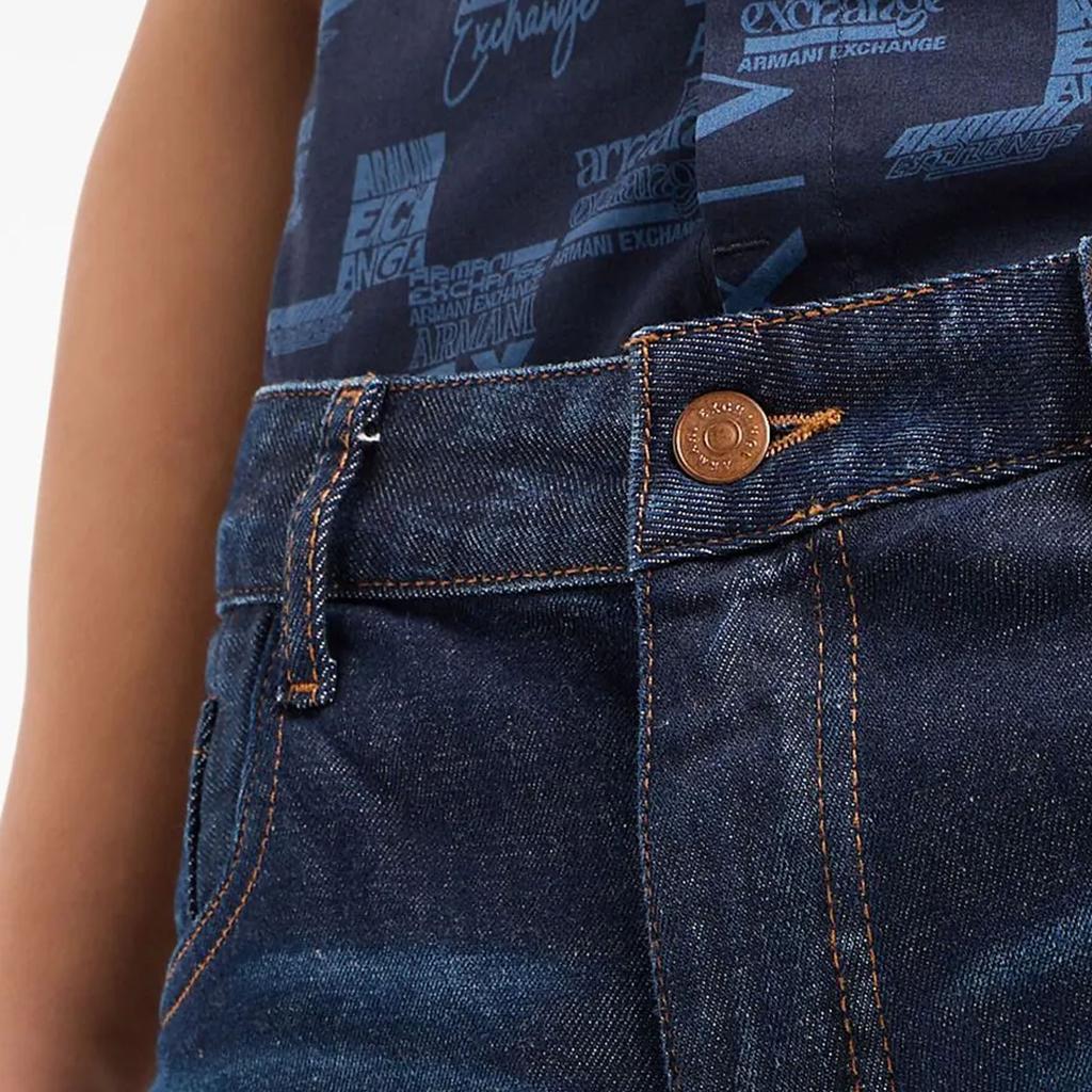 ARMANI EXCHANGEAE SS24 Denim Shorts Men's Indigo 3DZJ65-Z3Y6Z-1500
