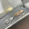 2023 Popular Brand Vintage Women's Rings Luxury Jewelry for Women Designer Rings Fine Quality Fashion Classic Diamond Rings