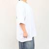 Vans Bequemes Weiches Letter Smiley Sonne Lustiger Aufdruck Kurzarm T-Shirt Unisex Tops Weiß VN000NN2WHT