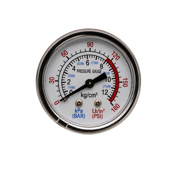 Pressure Gauge Thread 12.7mm (0-12Bar)
