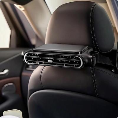 Car Seat Cooling Fan 3-Speed Backseat Adjustable for Passengers