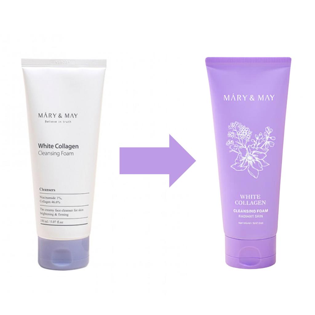 White Collagen Cleansing Foam 150ml/5.07fl.oz. AUTHENTIC STORE