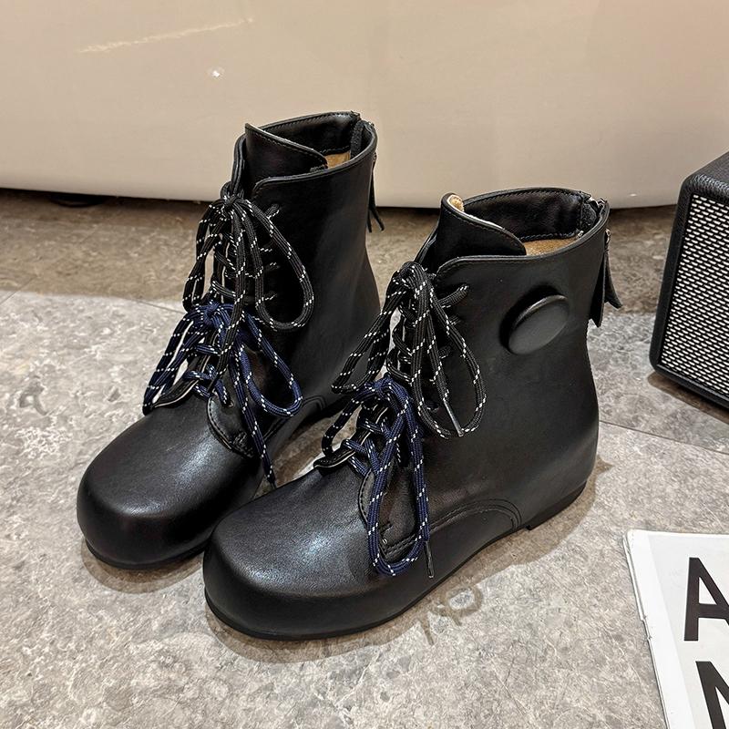 

New Ankle Boots For Women Flats Casual Shoes Fashion Trend Winter Sport Shoes Woman Sneakers Walking Mujer Botas 40