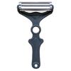 Nonoji NAKED Cabbage 2 Double Black Peeler, Blades, Gray, CBP-05M,