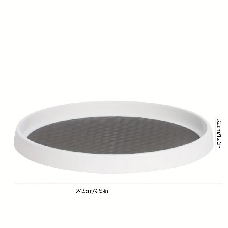 

360 Rotation StorageTray Multifunction Seasoning Storage Rack Kitchen Accessories Fruit Cosmetic Storage