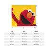 Sesame Street Cartoon Blanket Cover Tv Show Plush Throw Blanket Airplane Travel Decoration Soft Warm Bedspread