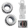 2 Pieces Pressure Washer Gears Metal Sturdy Reliable Accessories Spare Parts